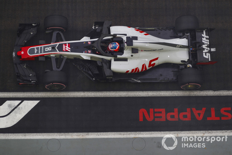 8: Romain Grosjean, Haas F1 Team VF-18, 1:38.320