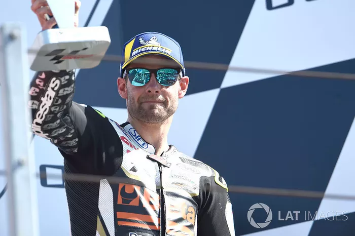 Podio: tercer clasificado Cal Crutchlow, Team LCR Honda