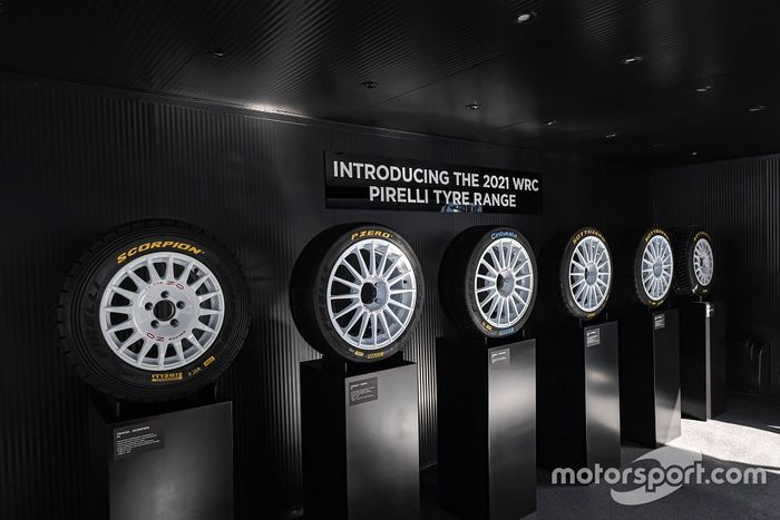Lançamento dos pneus Pirelli para o WRC 2021