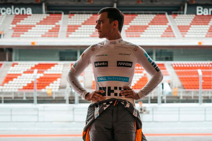 Alex Palou, test privado de McLaren F1 en Barcelona