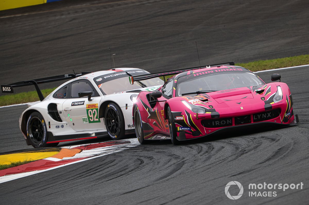 #85 Iron Dames Ferrari 488 GTE EVO GTE-AM: Rahel Frey, Michelle Gatting, Sarah Bovy