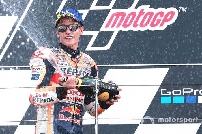 127. Gran Premio Gran Bretaña 2019. Silverstone. Segundo lugar Marc Márquez, Repsol Honda Team