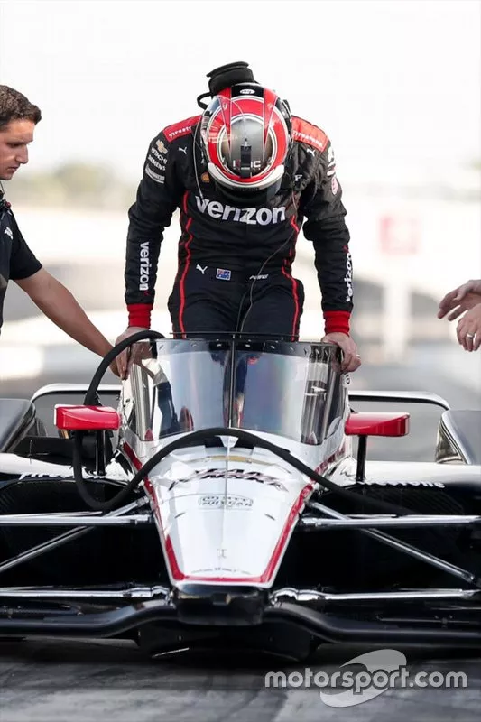 Will Power, Team Penske Chevrolet con l'aeroscreen