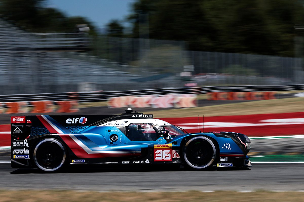 #36 Alpine Elf Team Alpine A480 - Gibson of AndrÃ© Negrao, Nicolas Lapierre, Matthieu Vaxiviere