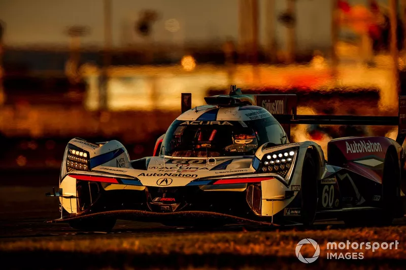 #60 Meyer Shank Racing W/Curb-Agajanian, Acura ARX-06, GTP: Colin Braun, Tom Blomqvist