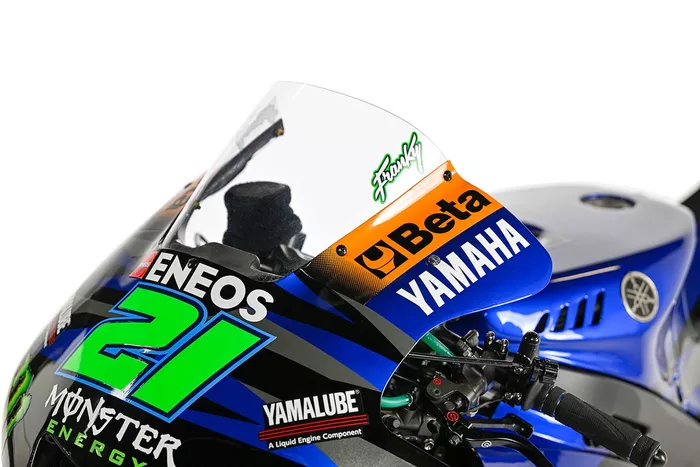 Franco Morbidelli, Yamaha Factory Racing, detalles de la moto