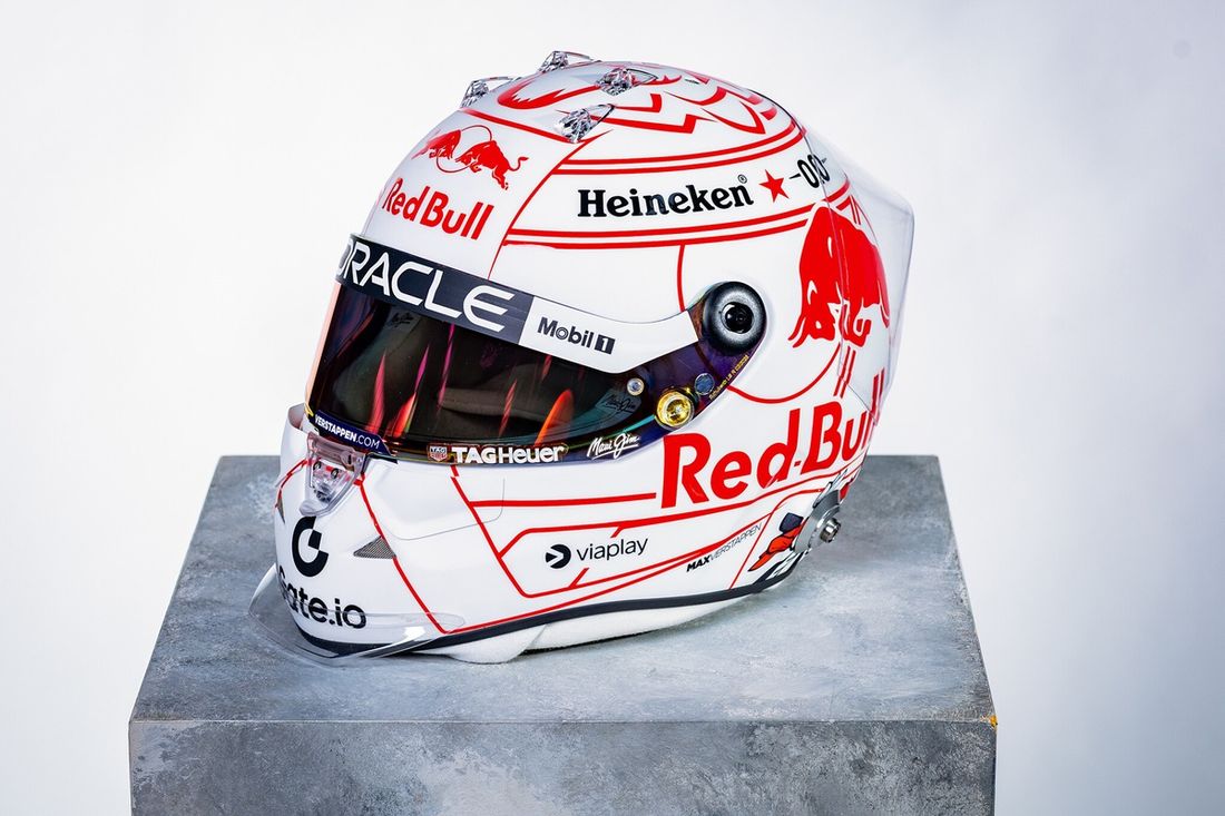 マックス・フェルスタッペン、F1日本GP特別ヘルメットデザイン F1