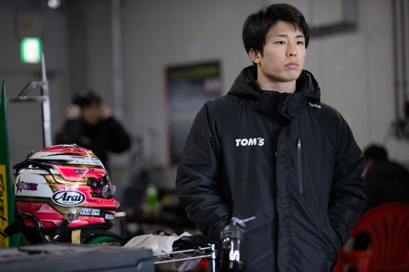 希少品　1/43 坪井翔　全日本F3選手権2018 Kuo TOM'S F317 全日本F3選手権：第8ラウンド富士で坪井翔の連勝＆最多勝記録