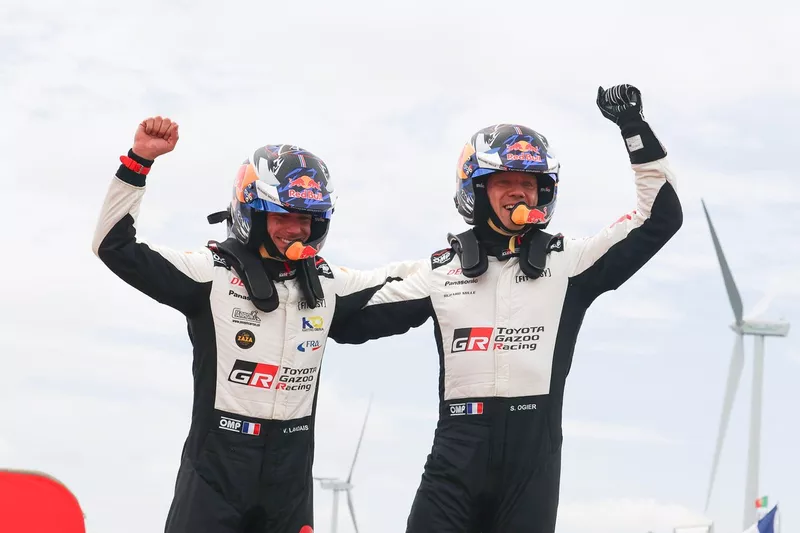 Vincitore Sébastien Ogier, Vincent Landais, Toyota Gazoo Racing WRT Toyota GR Yaris Rally1