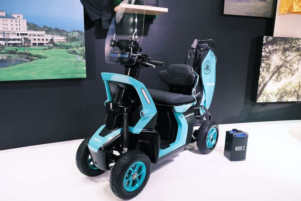 Yamaha Concept350／ゴルフ事業を展開するリゾートトラストとの協力で開発