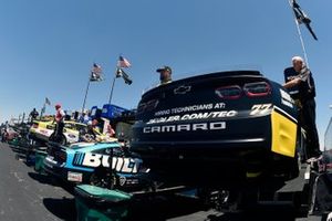 Josh Bilicki, Spire Motorsports, Zeigler Auto Group Chevrolet Camaro and Corey LaJoie, Spire Motorsports, Built.com Chevrolet Camaro