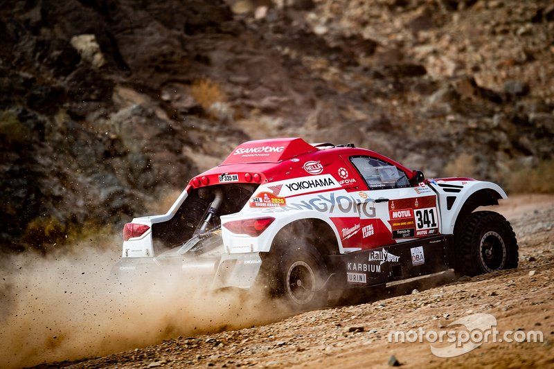 #341 Ssangyong Motorsport Koorando DKR: Oscar Fuertes Aldanondo, Diego Vallejo