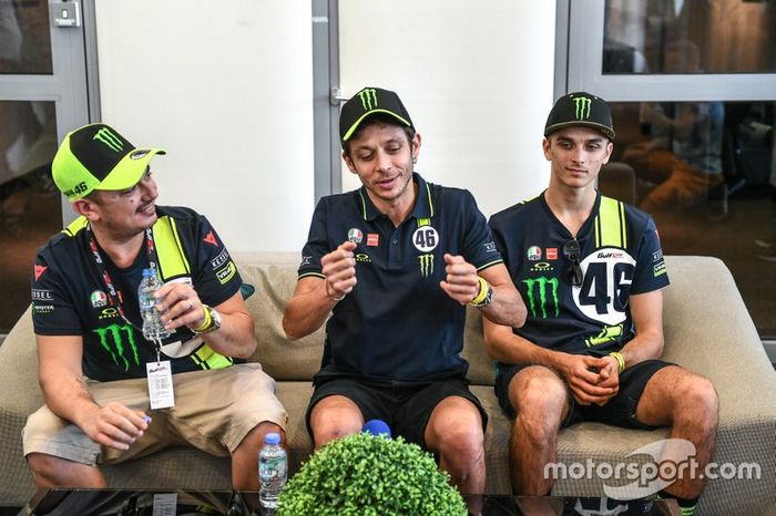 #46 Monster VR46 Kessel Ferrari 488 GT3: Valentino Rossi, Luca Marini, Alessio Salucci