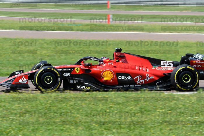 Carlos Saint, Ferrari SF-23 w Fiorano