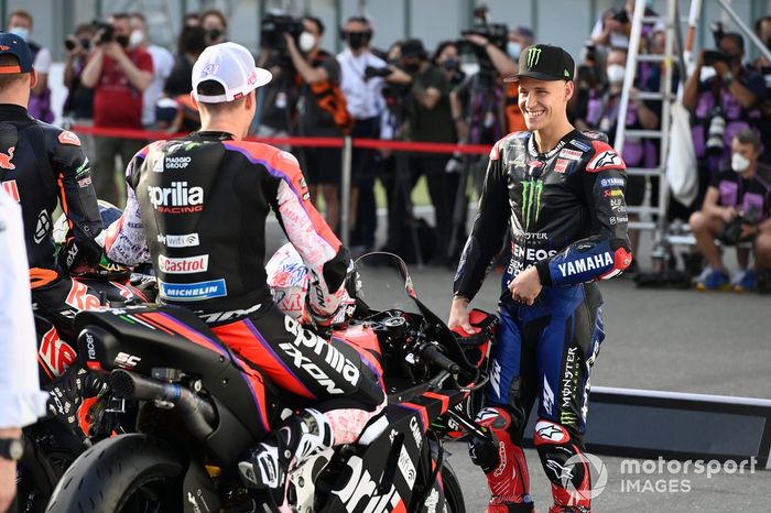 Aleix Espargaró, Aprilia Racing Team, Fabio Quartararo, Yamaha Factory Racing