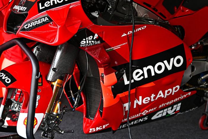 Moto de Pecco Bagnaia, Ducati Team