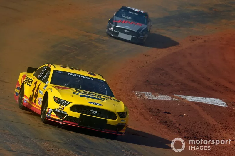 Michael McDowell, Front Row Motorsports, Ford Mustang Love's Travel Stops