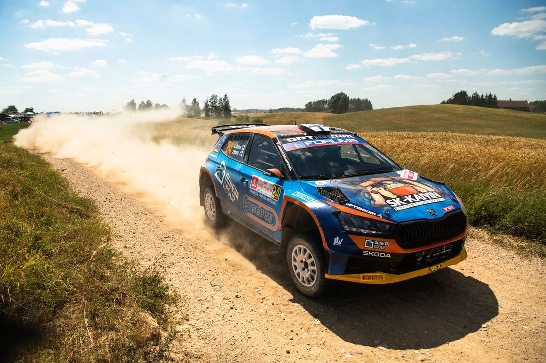 Lauri Joona, Janni Hussi, Skoda Fabia Evo Rally2