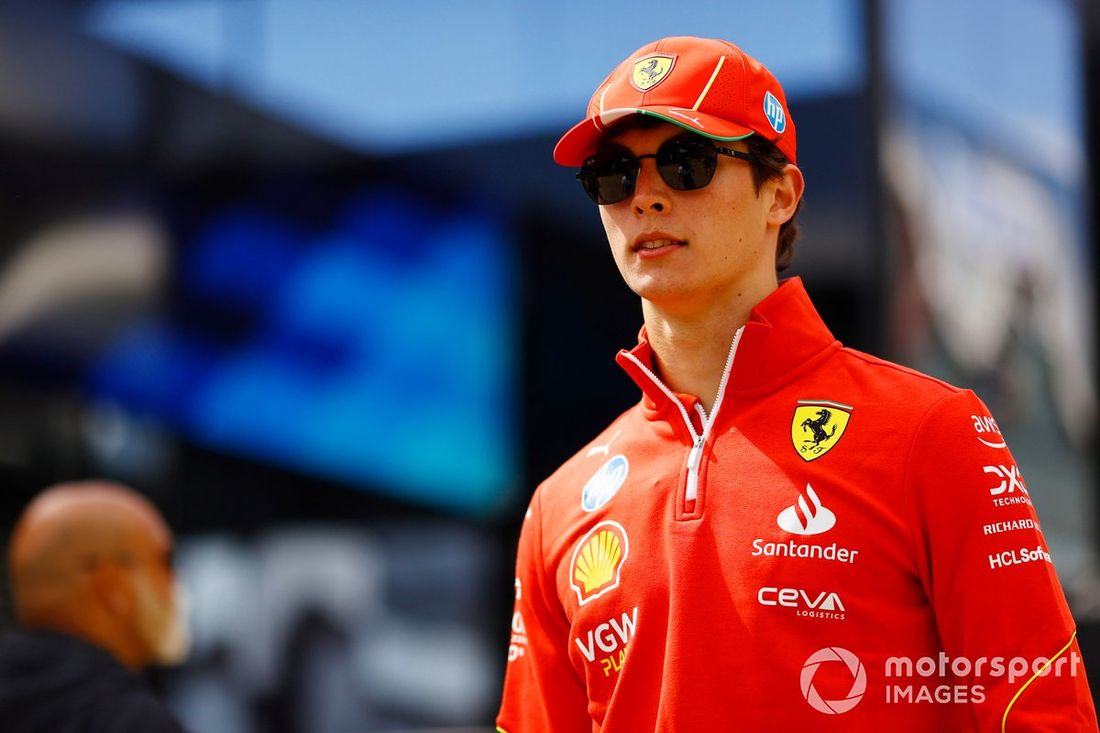 Oliver Bearman, kierowca rezerwowy, Ferrari i Haas F1 Team