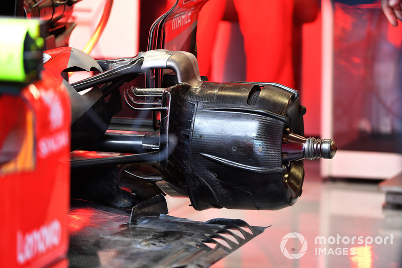 Вузол кріплення заднього колеса Ferrari SF-71H