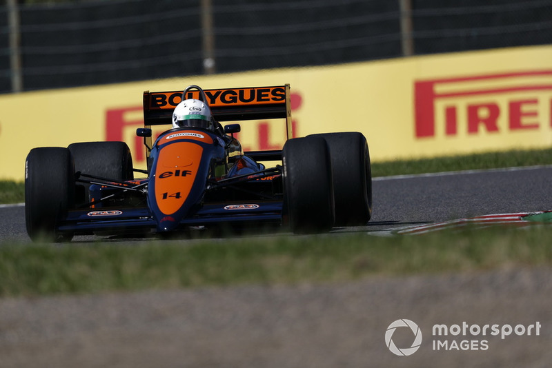 AGS JH23 lors des Legends F1 30th Anniversary Lap Demonstration