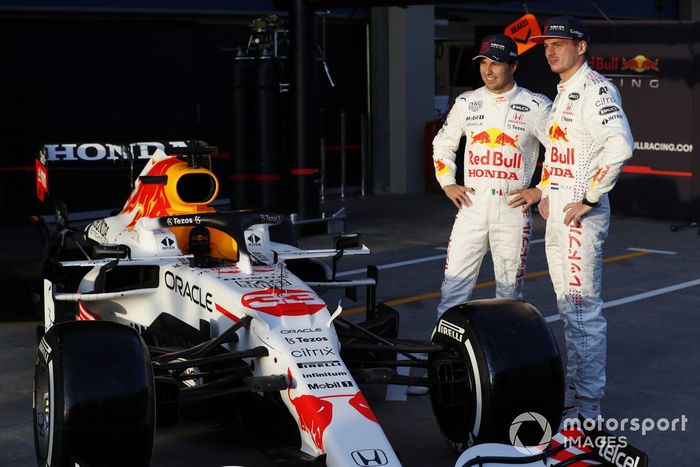 Sergio Pérez, Red Bull Racing Max Verstappen, Red Bull Racing