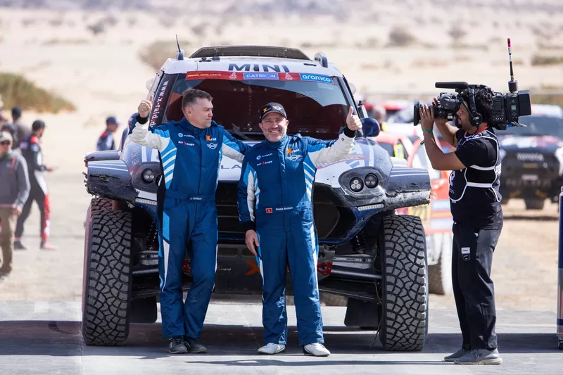 #217 X-Raid Mini JCW Team Mini: Denis Krotov, Konstantin Zhiltsov