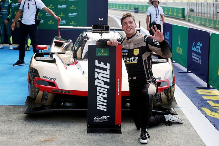 Pole sitter #12 Cadillac Hertz Team Jota Cadillac V-Series.R: Alex Lynn
