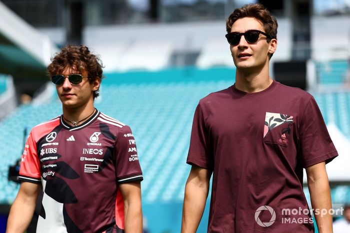 George Russell, Mercedes, Andrea Kimi Antonelli, Mercedes