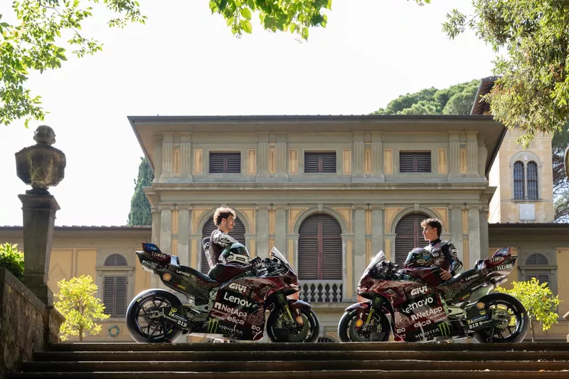 Marc Marquez, Francesco Bagnaia, Ducati Team, Mugello livery