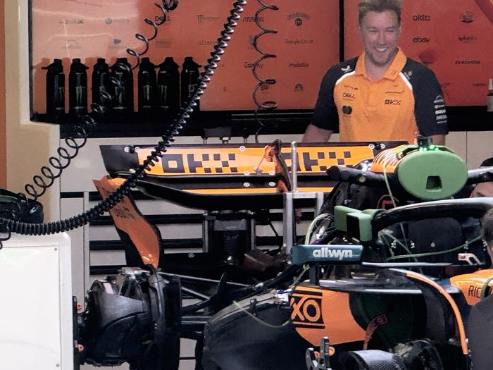 McLaren MCL39, detalles técnicos