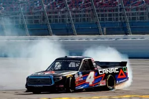 Race winner Raphael Lessard, Kyle Busch Motorsports, Toyota Tundra