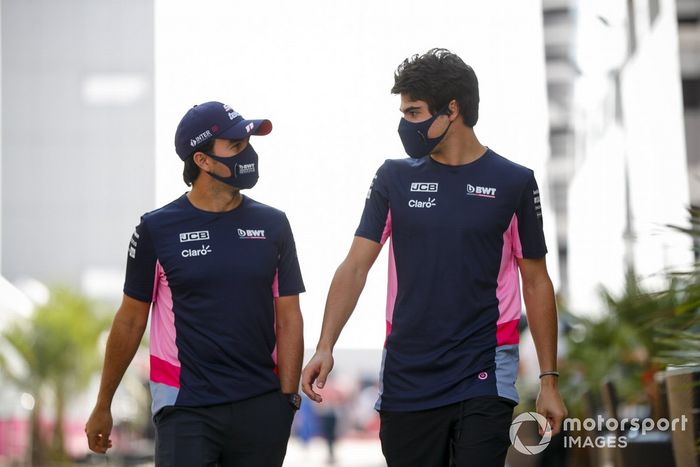 Sergio Pérez, Racing Point y Lance Stroll, Racing Point