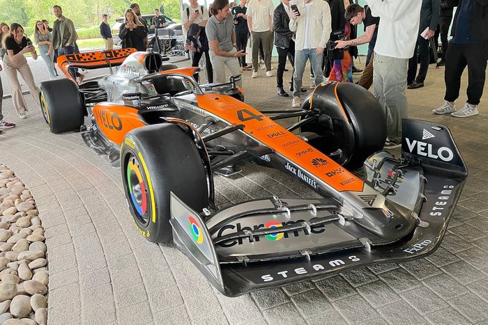 McLaren MCL36 para el GP de Gran Bretaña