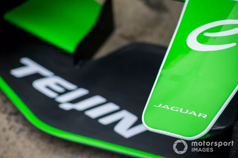 El frente del Envision Racing, Jaguar I-TYPE 6 