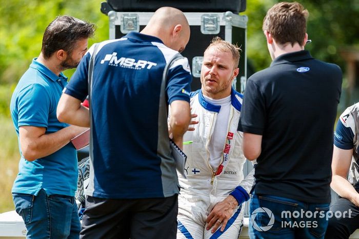 Valtteri Bottas prueba un M-Sport Ford Fiesta WRC

