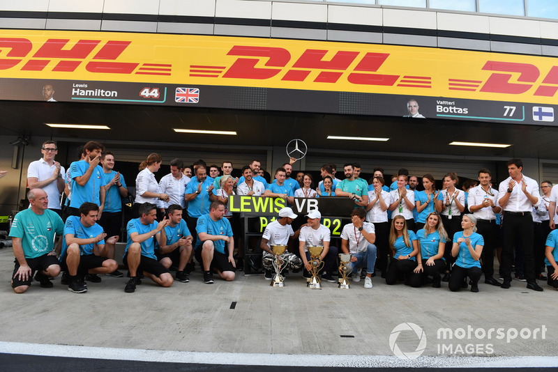 Валттері Боттас, Льюіс Хемілтон, Mercedes AMG F1, з командою