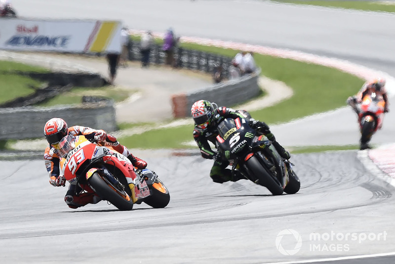 Marc Marquez, Repsol Honda Team, Johann Zarco, Monster Yamaha Tech 3