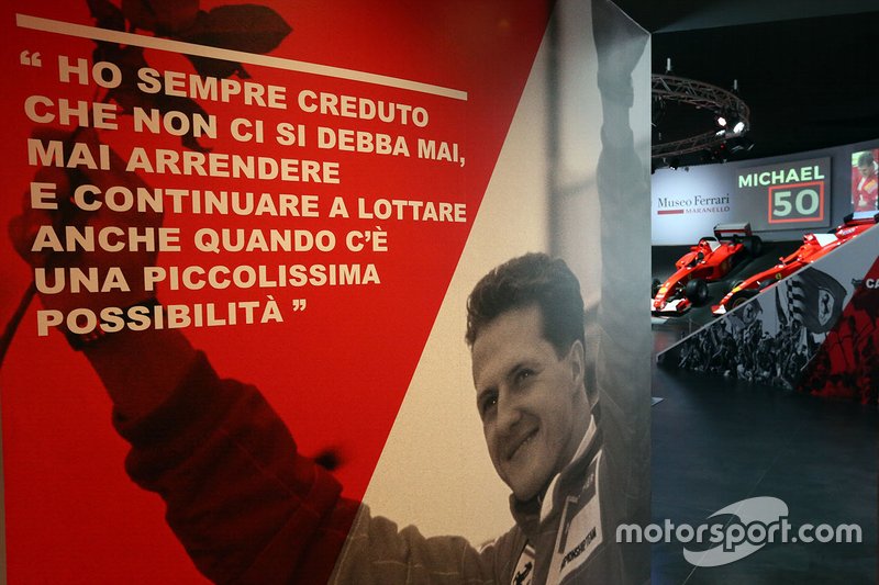 L'exposition Michael 50 au musée Ferrari de Maranello