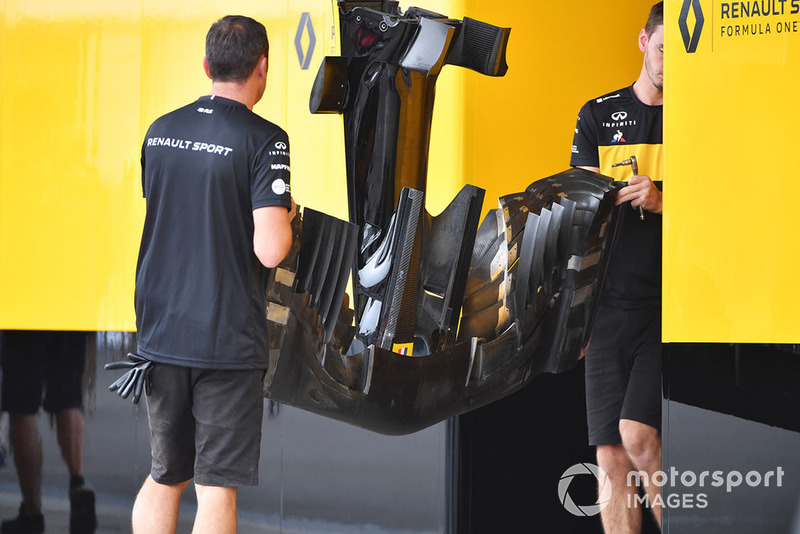 Renault Sport F1 Team R.S. 18, переднє антикрило