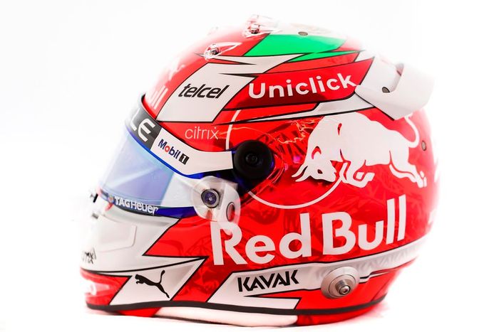 Casco de Sergio Pérez, Red Bull Racing