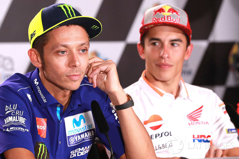 Valentino Rossi, Yamaha Factory Racing, Marc Marquez, Repsol Honda Team