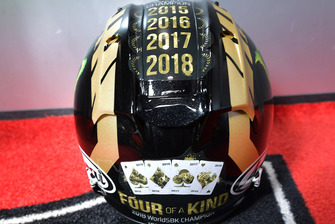 Il casco di Jonathan Rea, Kawasaki Racing