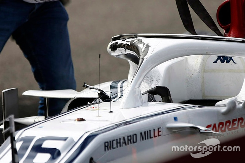 El Halo salvó a Leclerc