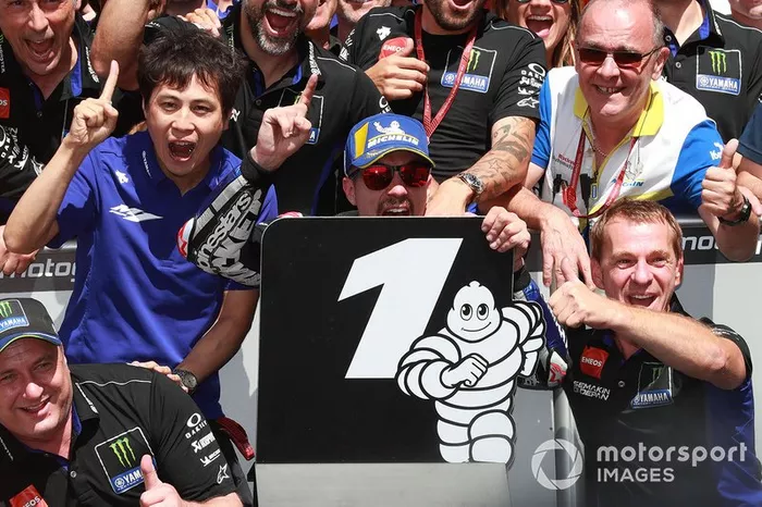 Viñales comemora vitória no GP da Holanda