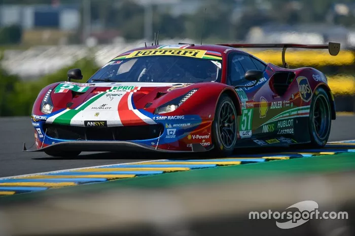 #51 AF Corse Ferrari 488 GTE EVO: Alessandro Pier Guidi, James Calado, Daniel Serra