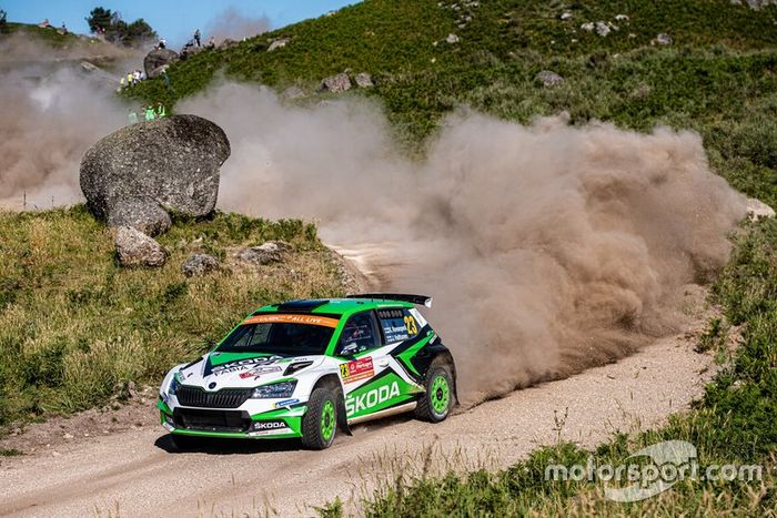 Kalle Rovanperä, Jonne Halttunen, koda Motorsport koda Fabia R5