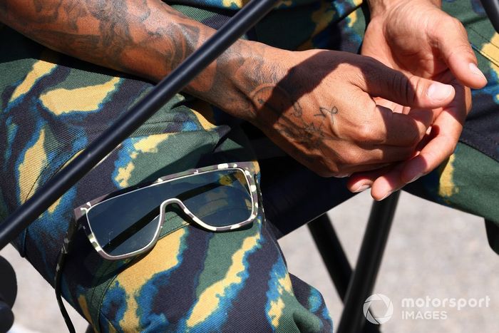 Gafas de sol de Lewis Hamilton, Mercedes