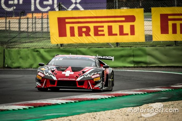 #58 SUI Raton Racing SRL Lamborghini Huracan GT3: Christoph Lenz, Patric Niederhauser