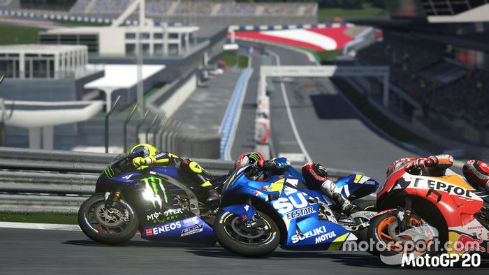Captura de pantalla MotoGP20